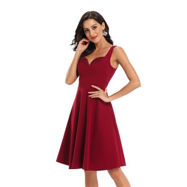 casual dresses women 2021 spring summer fashion retro v-neck sleeveless backless satin dress vestidos dx2116, Black;gray
casual dresses women 2021 spring summer fashion retro v-neck sleeveless backless satin dress vestidos dx2116, Black;gray