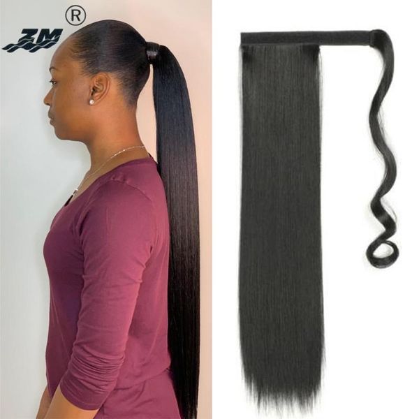 synthetic wigs long 22" silky straight wrap ponytail hairpiece for women clip in drawstring hair pony tail fake, Black
synthetic wigs long 22" silky straight wrap ponytail hairpiece for women clip in drawstring hair pony tail fake, Black