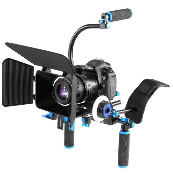 stabilizers dslr rig video stabilizer shoulder mount holder +matte box+mount c+dslr cage for camera camcorder
stabilizers dslr rig video stabilizer shoulder mount holder +matte box+mount c+dslr cage for camera camcorder