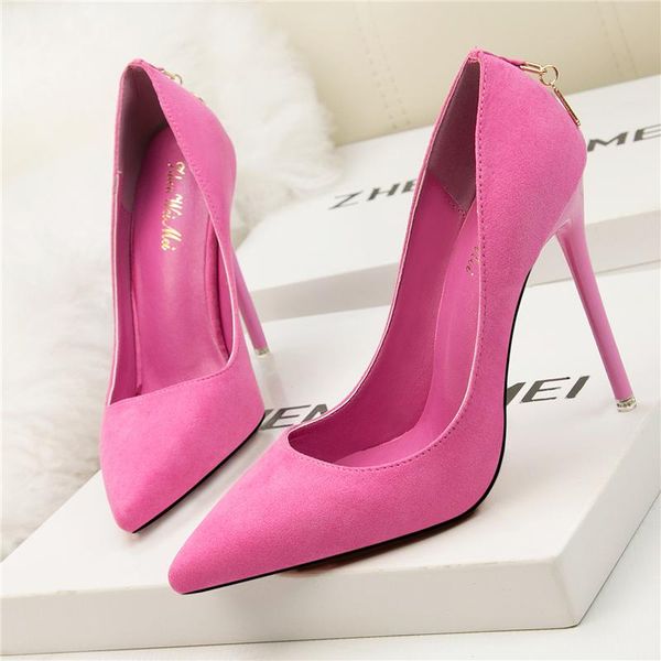 dress shoes 2021 metal carving 11cm high heels woman pointed toe flock luxury pumps formal party wedding scarpin lady green blue, Black
dress shoes 2021 metal carving 11cm high heels woman pointed toe flock luxury pumps formal party wedding scarpin lady green blue, Black