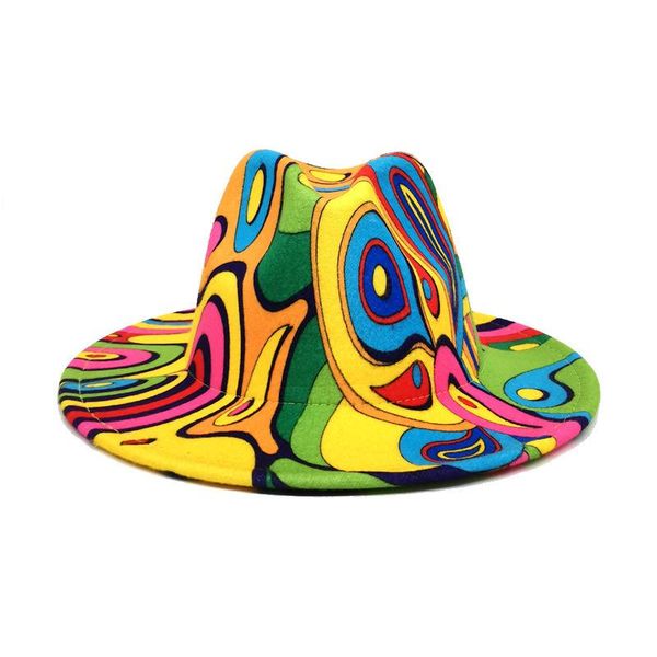 wide brim hats digital printed fedoras lady's hat men's fedora travelling sunbonnet jazz women, Blue;gray
wide brim hats digital printed fedoras lady's hat men's fedora travelling sunbonnet jazz women, Blue;gray