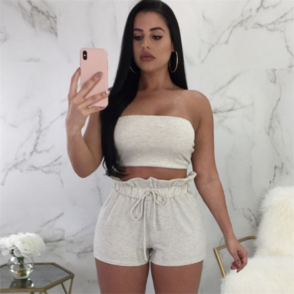 adyce summer women fashion grey 2 two pieces sets strapless sleeveless & shorts celebrity runway party casual sets 210413, White
adyce summer women fashion grey 2 two pieces sets strapless sleeveless & shorts celebrity runway party casual sets 210413, White