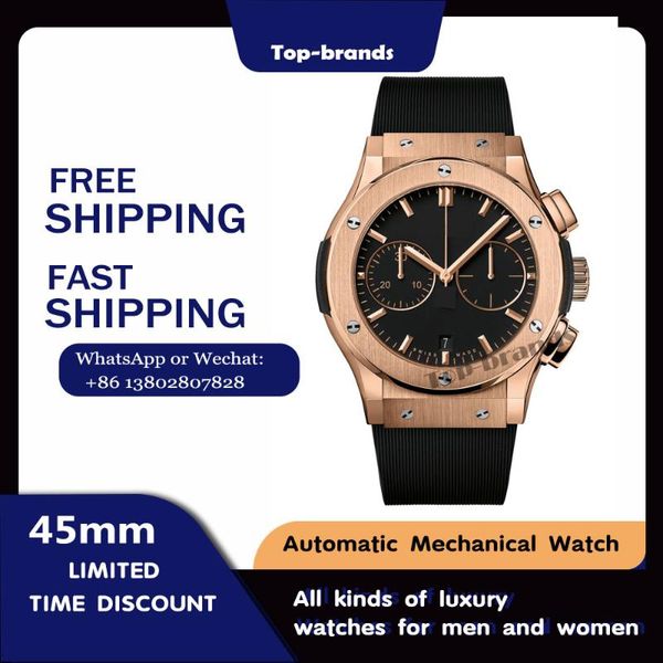 wristwatches classic fusion king gold tourbillon automatic chronograph 's travel sports casual men's watch mechanical, Slivery;brown
wristwatches classic fusion king gold tourbillon automatic chronograph 's travel sports casual men's watch mechanical, Slivery;brown