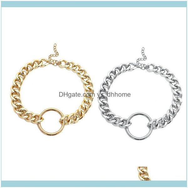 necklaces & pendants jewelrypunk metal round chain choker women men collar vintage necklace girls gifts gold sier color chokers drop deliver, Golden;silver
necklaces & pendants jewelrypunk metal round chain choker women men collar vintage necklace girls gifts gold sier color chokers drop deliver, Golden;silver