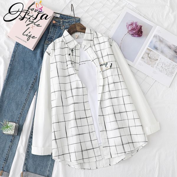 hsa loose spring summer solid turn down collar white blouse harajuku korean blusa casual pliad shirt 210417
hsa loose spring summer solid turn down collar white blouse harajuku korean blusa casual pliad shirt 210417