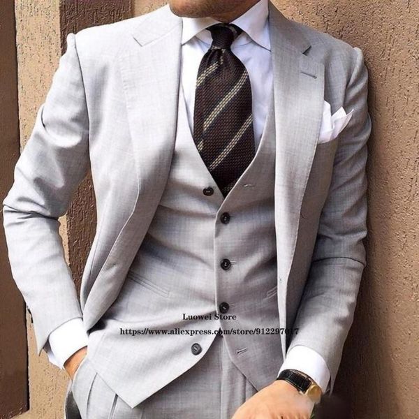 men's suits & blazers classic white slim fit men groom wedding party tuxedo 3 piece jacket vest pants set formal business blazer terno, White;black
men's suits & blazers classic white slim fit men groom wedding party tuxedo 3 piece jacket vest pants set formal business blazer terno, White;black
