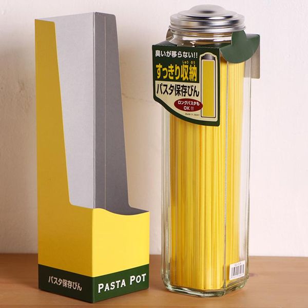 storage bottles & jars japan tall pasta glass container metal seal airtight lid long food for spaghetti linguine capellini noodle 
storage bottles & jars japan tall pasta glass container metal seal airtight lid long food for spaghetti linguine capellini noodle