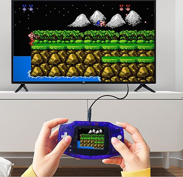 retro handheld game player for fc with 400 pocket portable mini consoles gba support av output to tv players
retro handheld game player for fc with 400 pocket portable mini consoles gba support av output to tv players