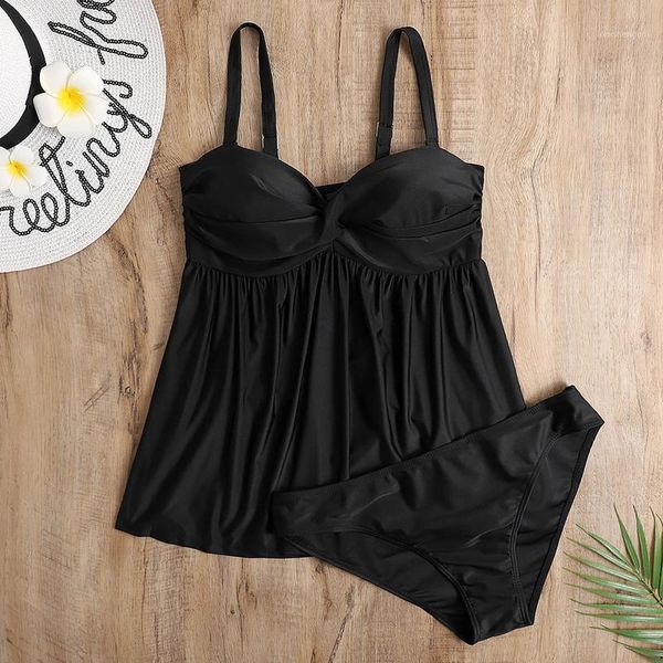 women's swimwear swimsuit women ruffle plus size swimsuits tummy control high waisted swimming suit two piece tankini beach wear, White;black
women's swimwear swimsuit women ruffle plus size swimsuits tummy control high waisted swimming suit two piece tankini beach wear, White;black