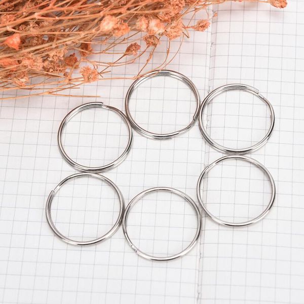 keychains 50/100pcs 25mm split rings key ring findings durable diy making keychain clip holders, Silver
keychains 50/100pcs 25mm split rings key ring findings durable diy making keychain clip holders, Silver