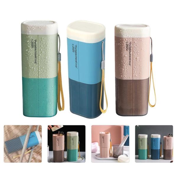 toothbrush holders 3pcs travel toothpaste and holder storage box portable gargle cup
toothbrush holders 3pcs travel toothpaste and holder storage box portable gargle cup