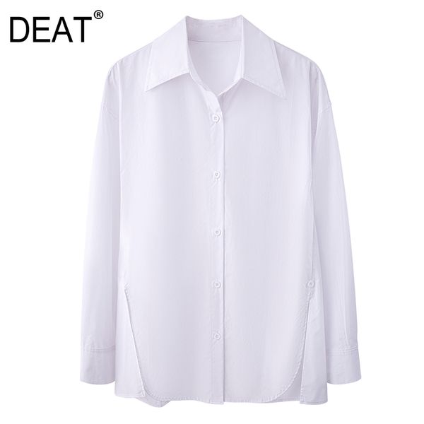 summer fashion women clothes turn-down collar full sleeves single breasted cotton shirt female blouse wr17600l 210421, White
summer fashion women clothes turn-down collar full sleeves single breasted cotton shirt female blouse wr17600l 210421, White