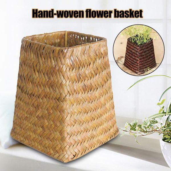 hand woven wicker basket seagrass organizer flower vase storage pot rattan crafts hk3 baskets
hand woven wicker basket seagrass organizer flower vase storage pot rattan crafts hk3 baskets