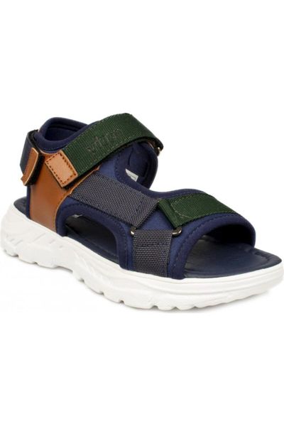 sandals women's navy blue filet 321.f20y.372, Black