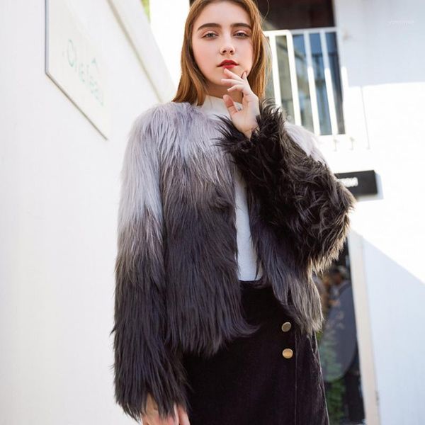 women's fur & faux female coat winter women's coats 2021 slim women fashion teddy bear plush jacket elegant, Black
women's fur & faux female coat winter women's coats 2021 slim women fashion teddy bear plush jacket elegant, Black