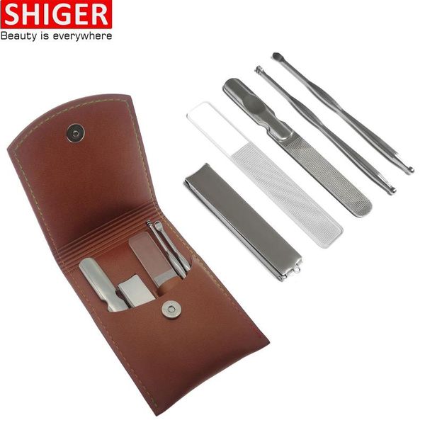 nail art kits shiger professional 5pcs clipper tool set portable travel cutter buffer earpick file manicure kit stainless steel
nail art kits shiger professional 5pcs clipper tool set portable travel cutter buffer earpick file manicure kit stainless steel