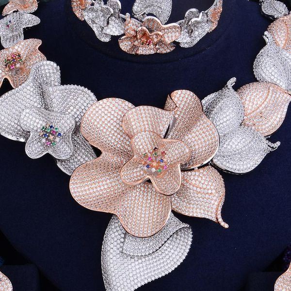 earrings & necklace godki super shinning luxury flower women wedding naija bride cubic zirconia dubai 4pcs jewelry set jewellery addiction, Silver
earrings & necklace godki super shinning luxury flower women wedding naija bride cubic zirconia dubai 4pcs jewelry set jewellery addiction, Silver