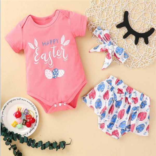 clothing sets 0-18m baby egg print clothes set, girls sweet short sleeve o-neck romper+shorts with ruffle+bow-knot headband summer, White
clothing sets 0-18m baby egg print clothes set, girls sweet short sleeve o-neck romper+shorts with ruffle+bow-knot headband summer, White