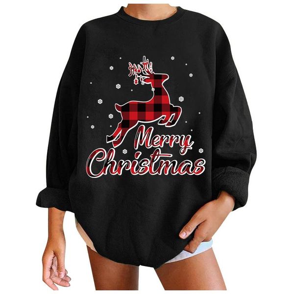women's hoodies & sweatshirts harajuku women christmas print blouse round neck thickened down padded female casual long sleeve pullove, Black
women's hoodies & sweatshirts harajuku women christmas print blouse round neck thickened down padded female casual long sleeve pullove, Black