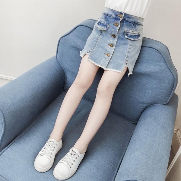 summer girls skirtpants baby denim shorts kids fashion bottoms children skirt snap pocket ripped 4 to 14 yrs jeans, Blue
summer girls skirtpants baby denim shorts kids fashion bottoms children skirt snap pocket ripped 4 to 14 yrs jeans, Blue