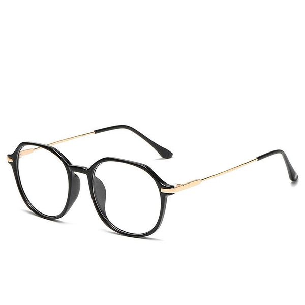 fashion sunglasses frames alloy glasses frame transparent eyewear women men round fame plain anti-bluelight metal, Black
fashion sunglasses frames alloy glasses frame transparent eyewear women men round fame plain anti-bluelight metal, Black