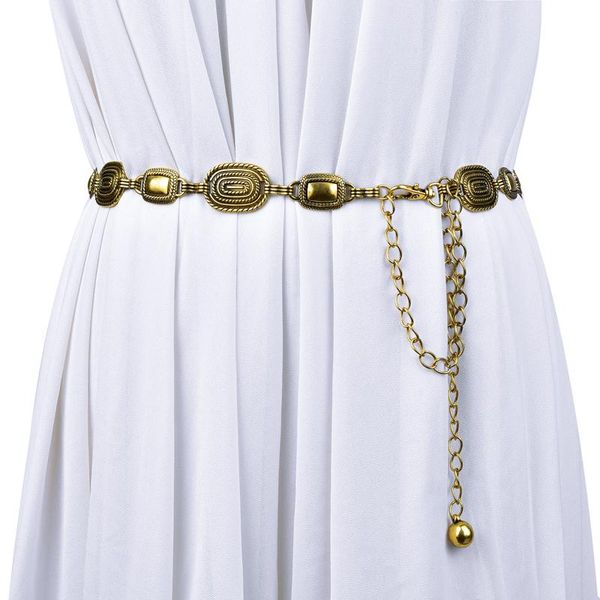 belts retro classic 100 with sweater shirt belt women's copper metal waist chain dress decoration, Black;brown
belts retro classic 100 with sweater shirt belt women's copper metal waist chain dress decoration, Black;brown