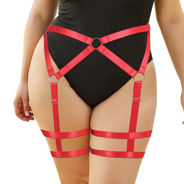 belts punk plus size adjust elasticity waist to leg garter women body bondage straps goth harness stockings exotic costumes, Black;brown
belts punk plus size adjust elasticity waist to leg garter women body bondage straps goth harness stockings exotic costumes, Black;brown