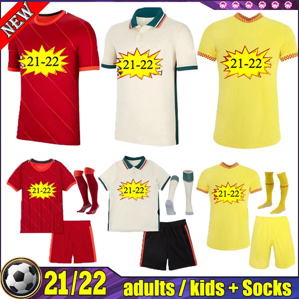 2021 2022 liv soccer jerseys 21 22 home away 3rd mohamed football shirt ladys child camisa de futebol men suit kids kit + socks camiseta uni, Black;yellow
2021 2022 liv soccer jerseys 21 22 home away 3rd mohamed football shirt ladys child camisa de futebol men suit kids kit + socks camiseta uni, Black;yellow