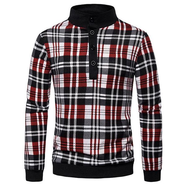 men's sweaters in autumn and winter fashion large check pullover zipper knitwear knitted sweater, White;black
men's sweaters in autumn and winter fashion large check pullover zipper knitwear knitted sweater, White;black