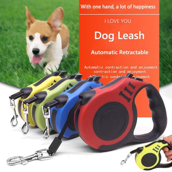 dog collars & leashes 3m/5m automatic pet walking running retractable leash puppy cat traction nylon rope belt products
dog collars & leashes 3m/5m automatic pet walking running retractable leash puppy cat traction nylon rope belt products