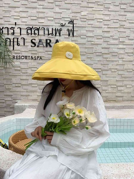 south korea super large brim 16 cm chao large brim sunshade hat summer sunscreen cover fisherman's hat sun hat female, Blue;gray
south korea super large brim 16 cm chao large brim sunshade hat summer sunscreen cover fisherman's hat sun hat female, Blue;gray