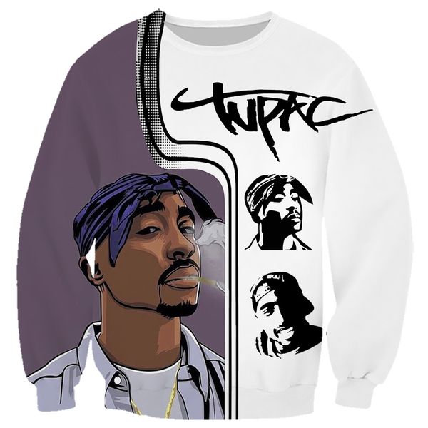 cloocl rapper 2pac mens sweatshirts 3d printed men clothing teens clothes street style outfits, Black
cloocl rapper 2pac mens sweatshirts 3d printed men clothing teens clothes street style outfits, Black