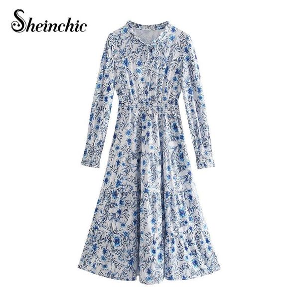 casual dresses autumn vintage floral printed long for women 2021 sleeve pleated maxi dress female, Black;gray
casual dresses autumn vintage floral printed long for women 2021 sleeve pleated maxi dress female, Black;gray