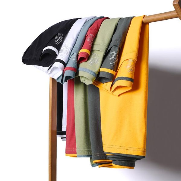 summer men's t-shirt comfortable breathable sports men casual short sleeves pure color loose o collar t-shirts, White;black
summer men's t-shirt comfortable breathable sports men casual short sleeves pure color loose o collar t-shirts, White;black