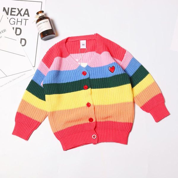 autumn winter children's rainbow cotton sweater girls v-neck knitted cardigan coat colorful long-sleeve knitwear 2-7t, Blue
autumn winter children's rainbow cotton sweater girls v-neck knitted cardigan coat colorful long-sleeve knitwear 2-7t, Blue