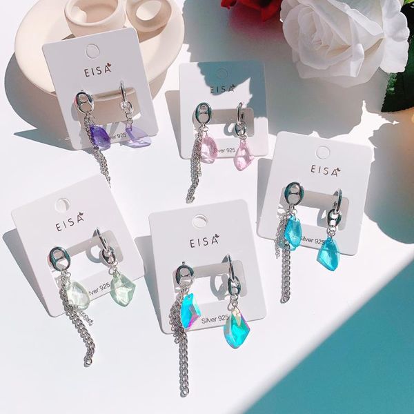 dangle & chandelier asymmetry love heart purple crystal earrings for women star fashion pendant jewelry student tassel, Silver
dangle & chandelier asymmetry love heart purple crystal earrings for women star fashion pendant jewelry student tassel, Silver