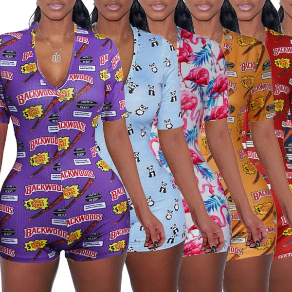 echoine 2021 womens jumpsuit sleepwear fashion floral short sleeve v neck bodycon onesies bodysuit romper shorts pants, Black;white
echoine 2021 womens jumpsuit sleepwear fashion floral short sleeve v neck bodycon onesies bodysuit romper shorts pants, Black;white