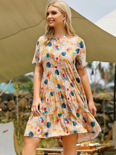 casual dresses 2021 summer woman dress plus size 4xl female short sleeve floral print sundress extra big mini, Black;gray
casual dresses 2021 summer woman dress plus size 4xl female short sleeve floral print sundress extra big mini, Black;gray