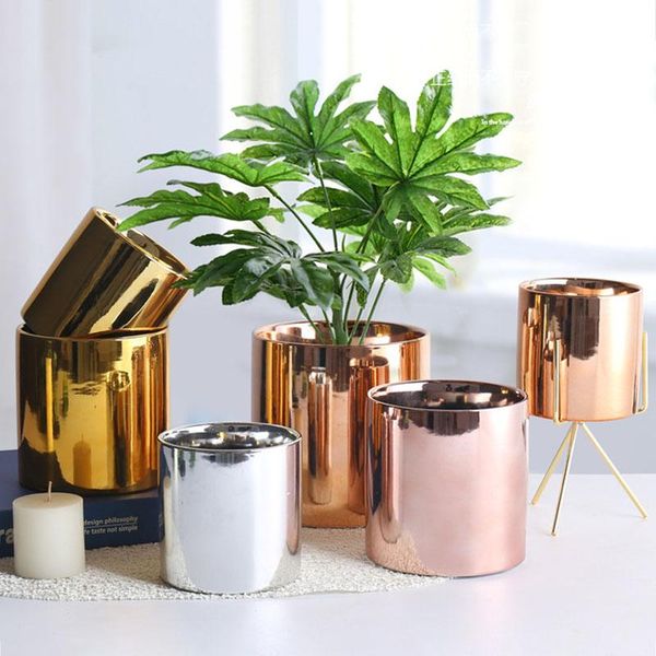 nordic gold electroplating ceramic flower pot ornaments home decoration succulent potted hydroponics office flowerpot planters & pots
nordic gold electroplating ceramic flower pot ornaments home decoration succulent potted hydroponics office flowerpot planters & pots
