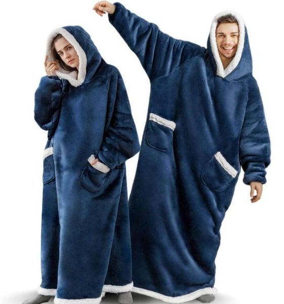 super long flannel blanket with sleeves winter hoodies sweatshirt women men pullover fleece giant tv oversized wf032 women's & sweatshi, Black
super long flannel blanket with sleeves winter hoodies sweatshirt women men pullover fleece giant tv oversized wf032 women's & sweatshi, Black