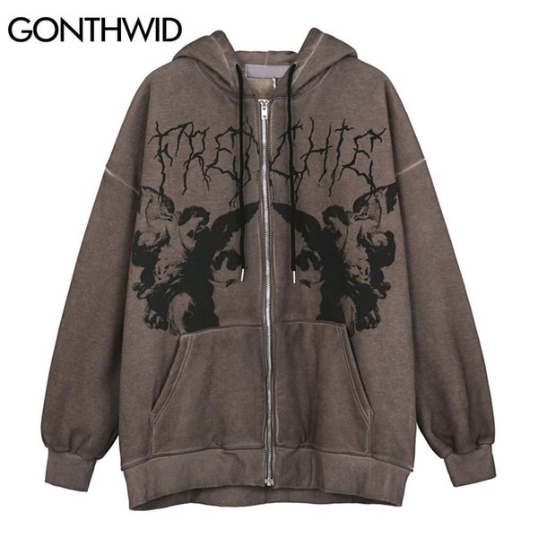 gonthwid fleece hooded jackets streetwear casual graffiti angel print letter embroidery harajuku hip hop men coat outwear 210927, Black;brown
gonthwid fleece hooded jackets streetwear casual graffiti angel print letter embroidery harajuku hip hop men coat outwear 210927, Black;brown