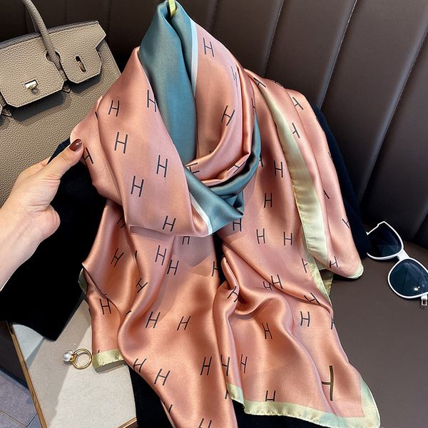 scarf women's imitation silk scarf korean oil painting printing medium long decorative sunshade and sunscreen shawl beach towel, Blue;gray
scarf women's imitation silk scarf korean oil painting printing medium long decorative sunshade and sunscreen shawl beach towel, Blue;gray