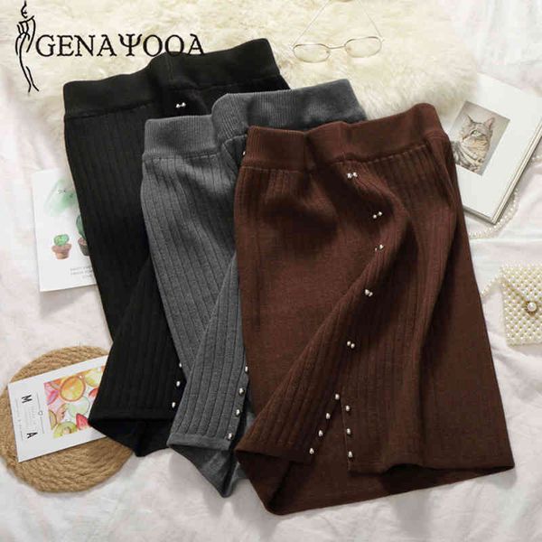 genayooa high waisted pencil skirts womens beading split knitted wool blend bodycon solid tube skirt female elagant winter 210417, Black
genayooa high waisted pencil skirts womens beading split knitted wool blend bodycon solid tube skirt female elagant winter 210417, Black