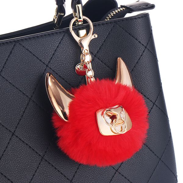 Keychain New Hair Ball Key Ring Pendant Multicolor Ox Head Ox Horn Ox Hair Ball Bag Pendant H35
Keychain New Hair Ball Key Ring Pendant Multicolor Ox Head Ox Horn Ox Hair Ball Bag Pendant H35