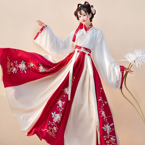 hanfu women chinese traditional costume lady vestidos han tang dynasty dress princess folk dance clothing chinese cosplay 11976, Red
hanfu women chinese traditional costume lady vestidos han tang dynasty dress princess folk dance clothing chinese cosplay 11976, Red