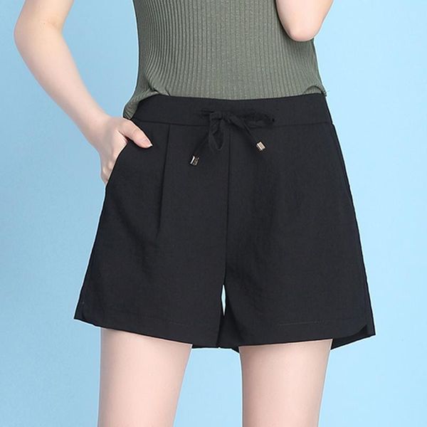 women's shorts loose pockets women summer tide casual high waist elastic black motion large size 5xl harem, White;black
women's shorts loose pockets women summer tide casual high waist elastic black motion large size 5xl harem, White;black