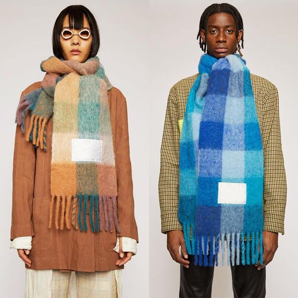 scarves ac same paragraph autumn and winter men women rainbow color matching plaid fringed scarf double-sided tide brand warm, Blue;gray
scarves ac same paragraph autumn and winter men women rainbow color matching plaid fringed scarf double-sided tide brand warm, Blue;gray