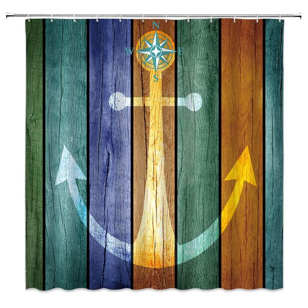 anchor shower curtain nautical compass rustic style ocean sailing marine woods planks yellow teal fabric bath curtains bathroom
anchor shower curtain nautical compass rustic style ocean sailing marine woods planks yellow teal fabric bath curtains bathroom