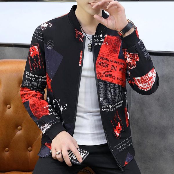men's jackets jacket men spring autumn korean version of the trend personality slim suit casual thin youth baseball uniform, Black;brown
men's jackets jacket men spring autumn korean version of the trend personality slim suit casual thin youth baseball uniform, Black;brown