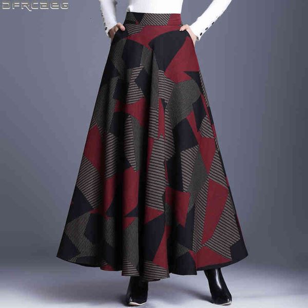 casual dresses retro elastic high waist maxi skirts for women winter velvet woolen long female plus size print tartan a-line falda, Black;gray
casual dresses retro elastic high waist maxi skirts for women winter velvet woolen long female plus size print tartan a-line falda, Black;gray